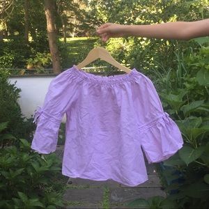 Zara off the shoulder top